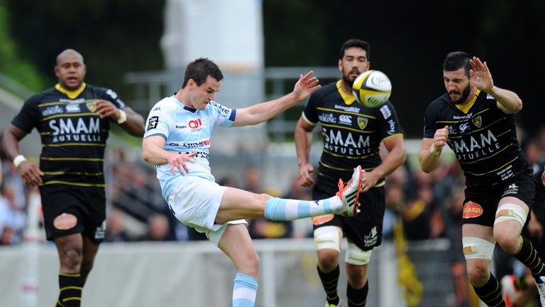 Racing Metro fly-half Jonny Sexton v La Rochelle