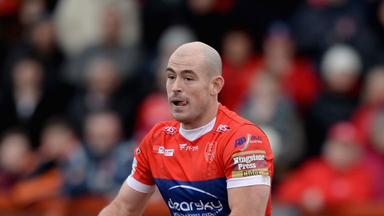 Hull KR playmaker Terry Campese limped off late on