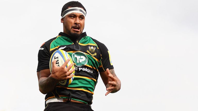 Samu Manoa, in a Northampton shirt, has been added to the Barbarians squad for this weekend's game against England at Twickenham
