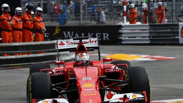 Sebastian Vettel: 2015 Monaco GP