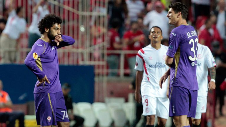 Sevilla v Fiorentina Europa League
