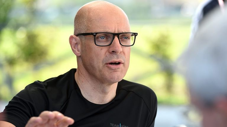 Sir Dave Brailsford at the 2015 Giro d'Italia