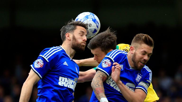 Cole Skuse, Luke Chambers, Jonny Howson, Ipswich v Norwich, Championship play-offs