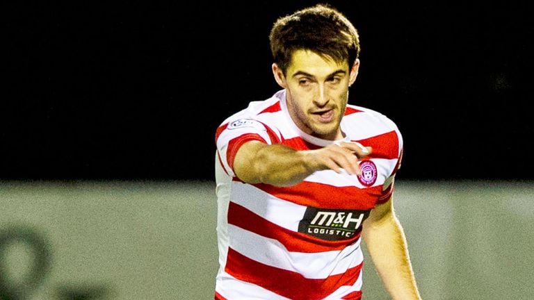 Stephen Hendrie: Hamilton defender will play his last game before leaving in the summer