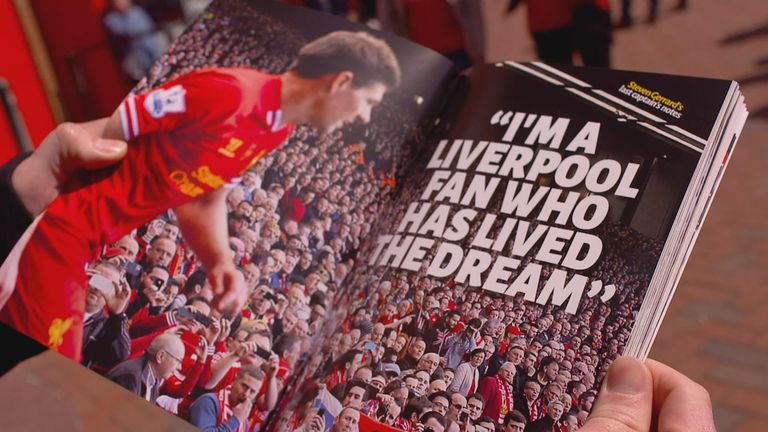 Steven Gerrard final Anfield appearance 16/05/15