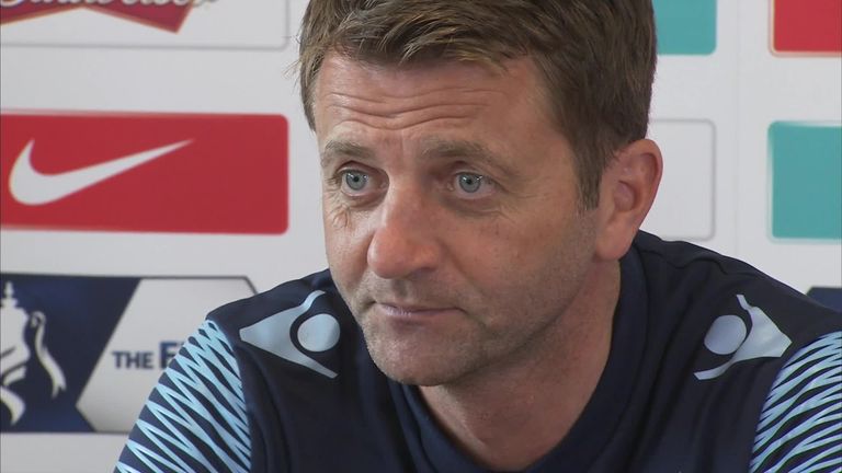 Tim Sherwood is not worried that Arsenal won both league games against Aston Villa this season, saying the FA Cup final is a one-off match. 