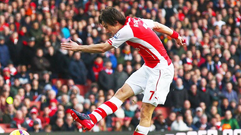Tomas Rosicky: Arsenal midfielder will remain at the club