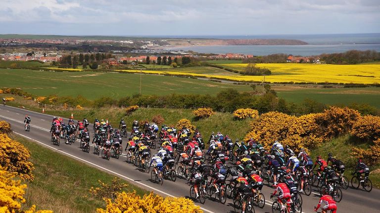Stage one of the Tour of Yorkshire from Bridlington to Scarborough on May 1, 2015 in Scarborough, England.