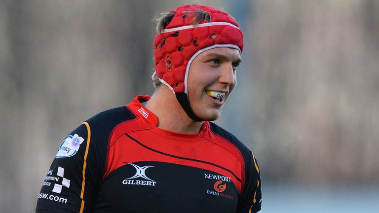 Tyler Morgan: Newport Gwent Dragons centre