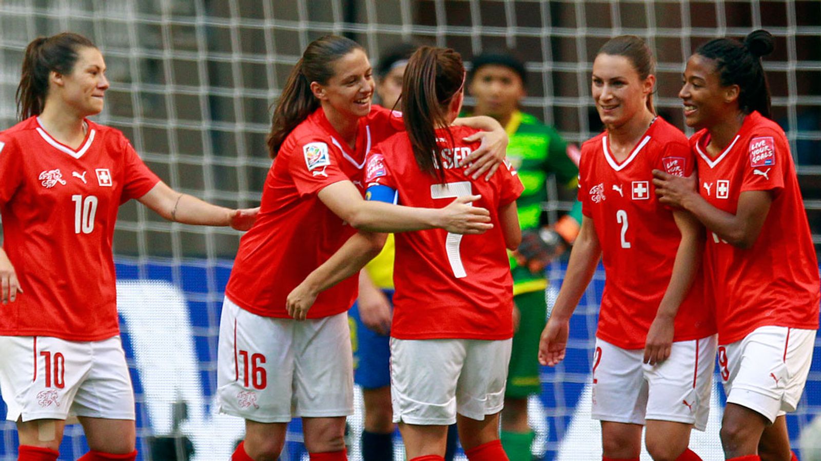 Switzerland hit 10 while Japan also win in Women's World Cup Football