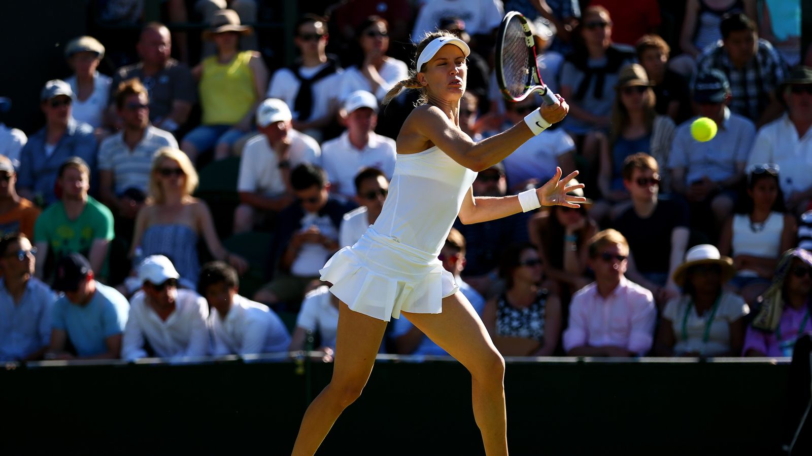 Last Year's Runner-up Eugenie Bouchard Crashes Out Of Wimbledon 