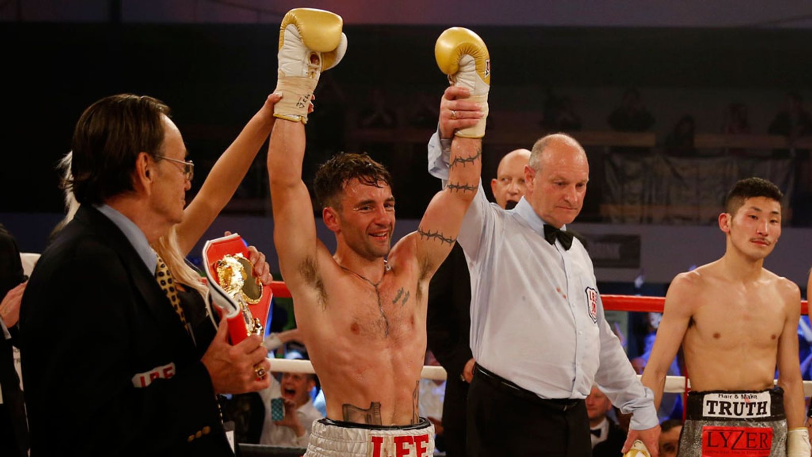 Lee Haskins Beats Ryosuke Iwasa To Claim Ibf Interim Bantamweight Title Boxing News Sky Sports