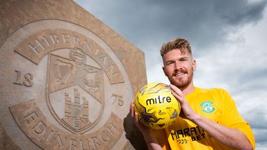 Image of Mark Oxley has signed a permanent deal with Hibernian after spending last season on loan to them from Hull City