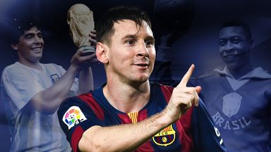 Lionel Messi: Greatest of all time? Pele and Diego Maradona are his rivals