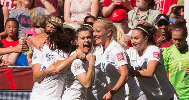 England Womens manager Mark Sampson has publicly backed Laura Bassett, who he describes as a 'world class' center-back, after her unfortunate own goal in t