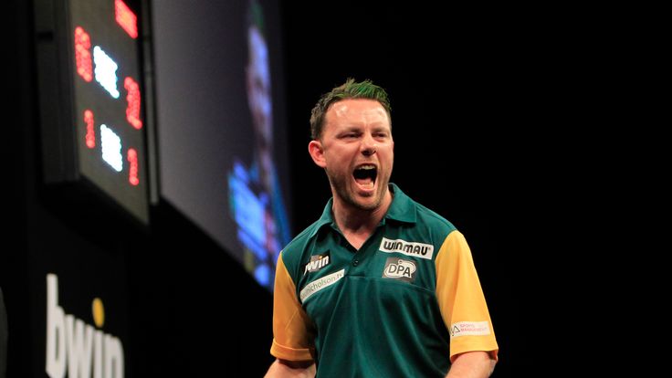 Paul Nicholson at the World Cup of Darts for Australia