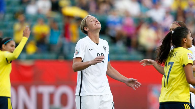 Abby Wambach laments her missed penalty for USA against Colombia