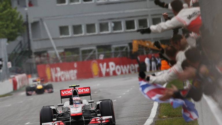 Jenson Button won an epic 2011 Canadian GP