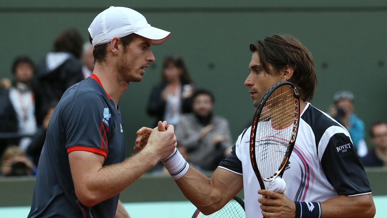 Andy Murray, David Ferrer, French Open 2012