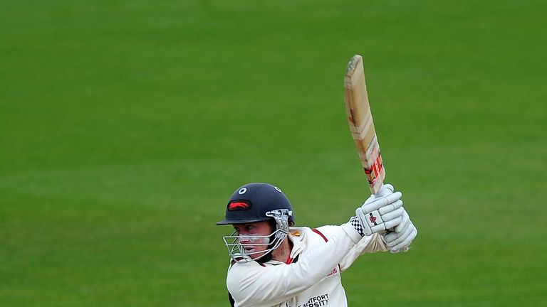 Angus Robson - big century for Leicestershire