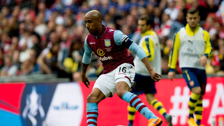 Fabian Delph: the Aston Villa midfielder picked up a 'minor knock' in last week's FA Cup final