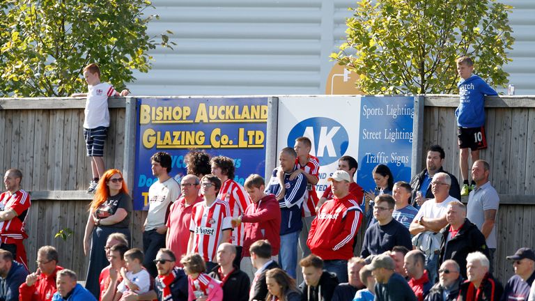 Heritage Park: Home of  Bishop Auckland who hosted Sunderland in a friendly last year