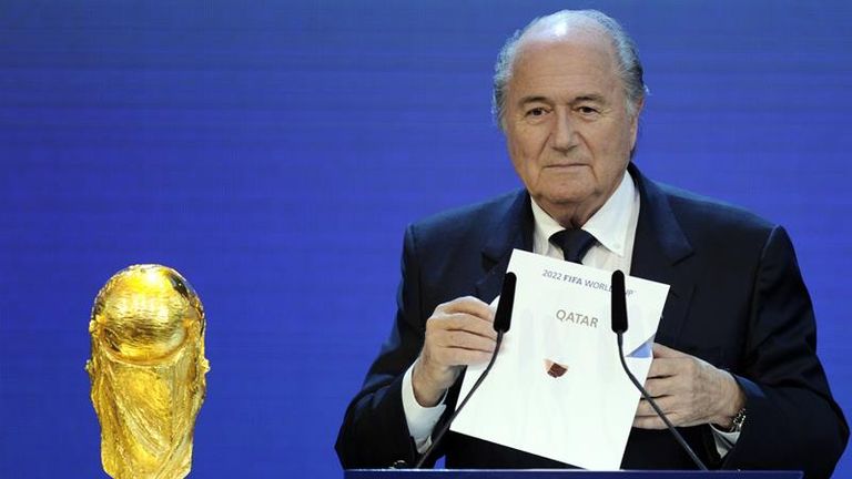 Sepp Blatter reveals the hosts of the 2022 World Cup