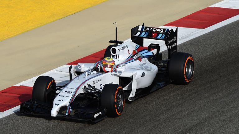 Felipe Nasr: Was reserve driver at Williams in 2014