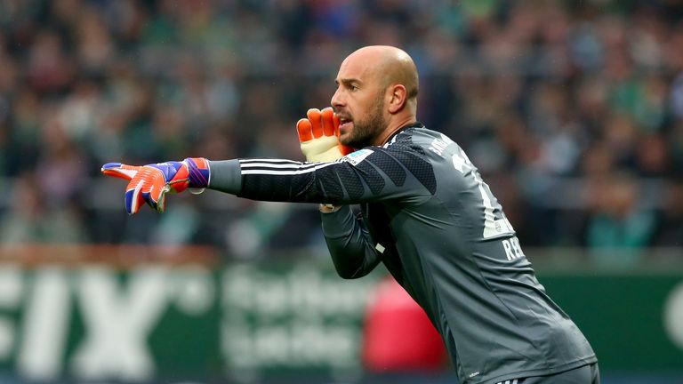 Pepe Reina: The Spaniard is nearing a return to Serie A with Napoli.