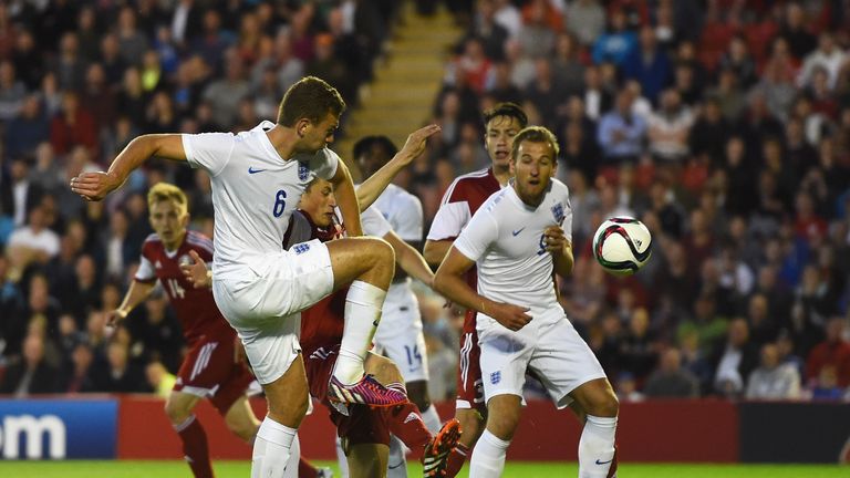 Ben Gibson: Scored the late winner for England's youngsters