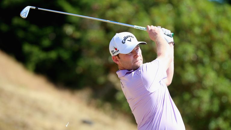 Branden Grace: Went out of bounds when tied for the lead with three to play