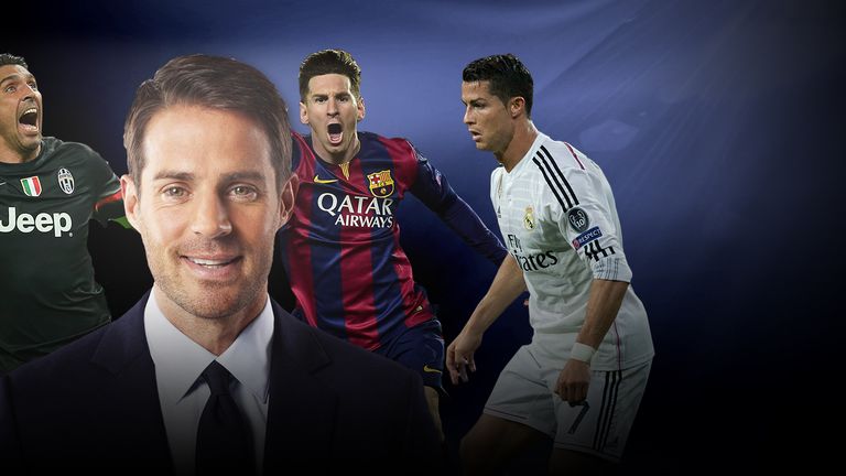 Buffon, Messi and Ronaldo make Jamie's Champions League XI