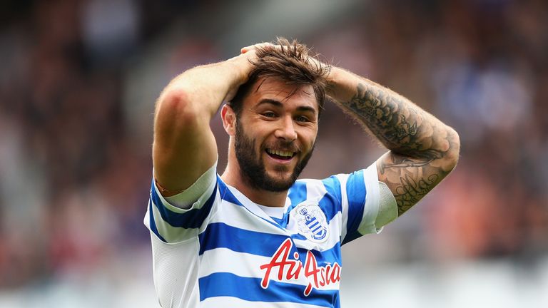 LONDON, ENGLAND - APRIL 25:  Charlie Austin of QPR reacts during the Barclays Premier League match between Queens Park Rangers and West Ham United 