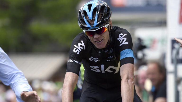 Chris Froome, Criterium du Dauphine, stage five, Team Sky