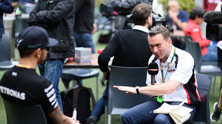 Craig Slater interviews Lewis Hamilton
