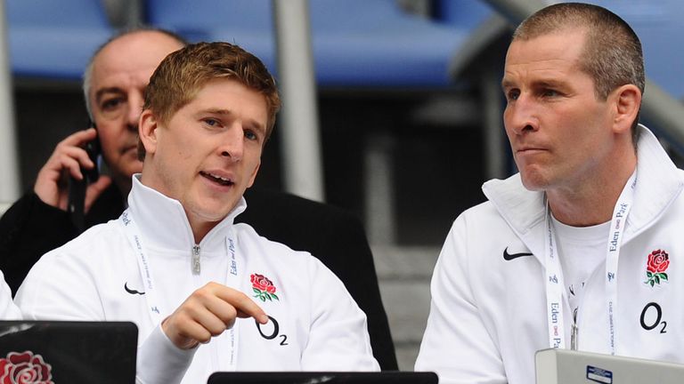 David Strettle Stuart Lancaster England