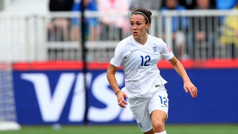Lucy Bronze of England against France during the FIFA Women's World Cup 2015 Group F match