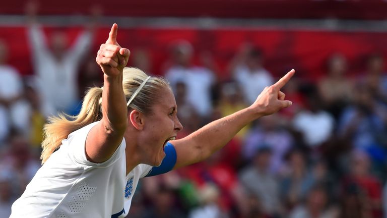 Steph Houghton: Scored against Norway in the group stages