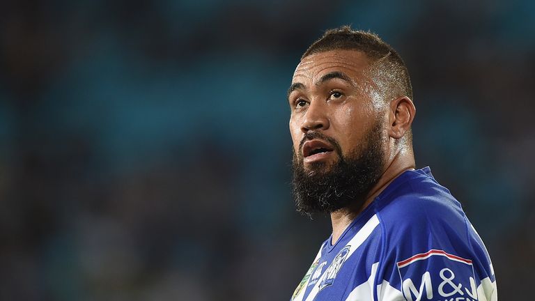 Frank Pritchard of the Bulldogs