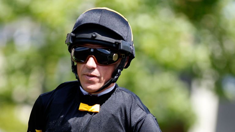 ASCOT, ENGLAND - JUNE 19:  Frankie Dettori on LAxfield Road ahead of The Albany Stakes during Royal Ascot 2015 at Ascot racecourse on June 19, 2015 in Asco