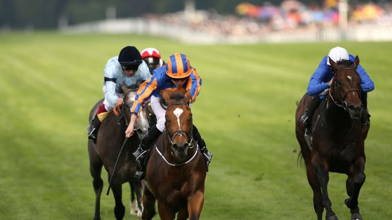 Latharnach (right) is the nearest pursuer to the impressive Gleneagles