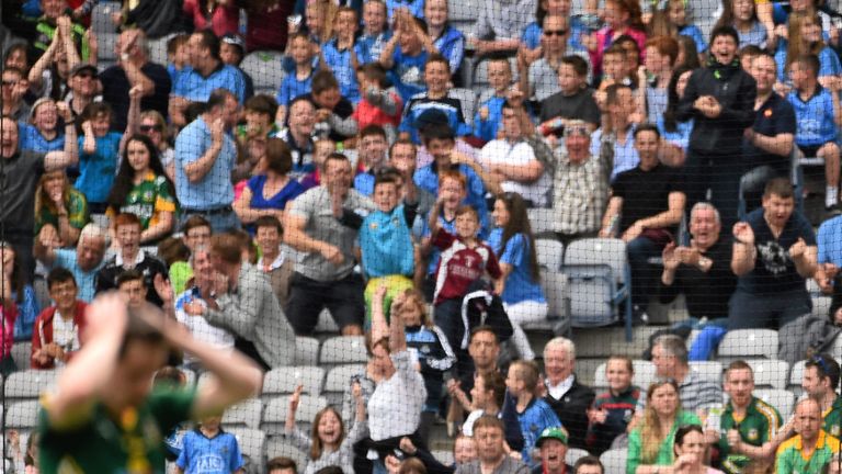 Westmeath's John Heslin celebrates scoring his side's third goal