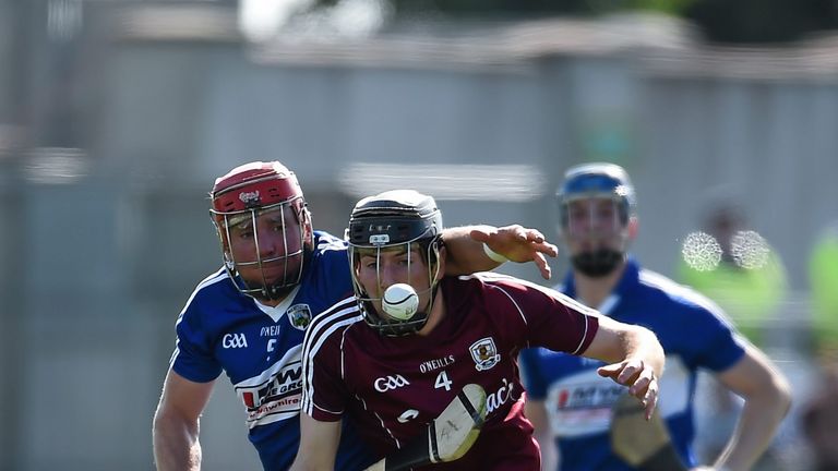 Galway's Padraig Mannion cruises past Joe Fitzpatrick