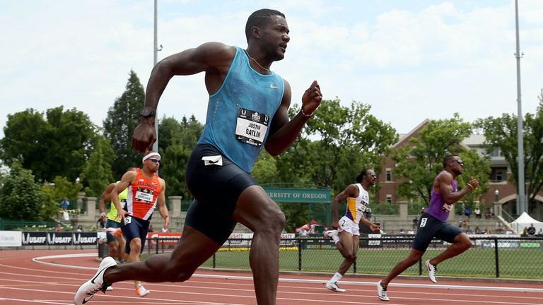 Justin Gatlin US Championships