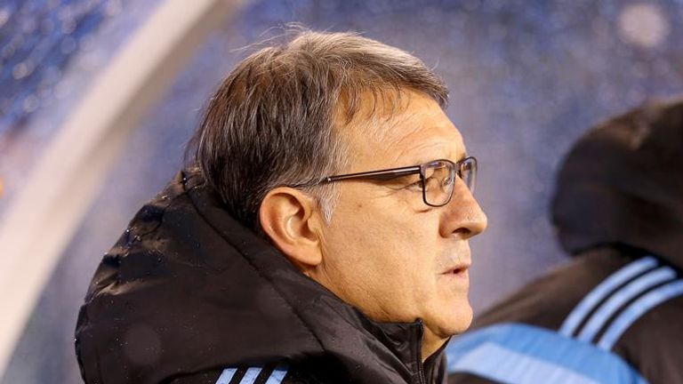Argentina coach Gerardo Martino 