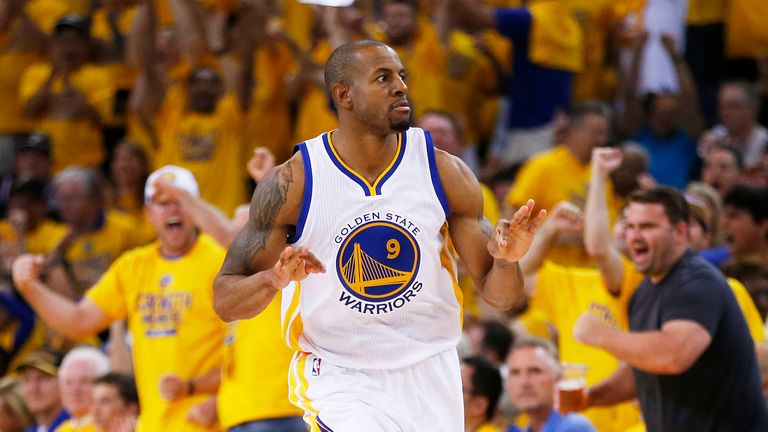 Andre Iguodala became the first NBA Finals MVP to not start a single game during the NBA regular season