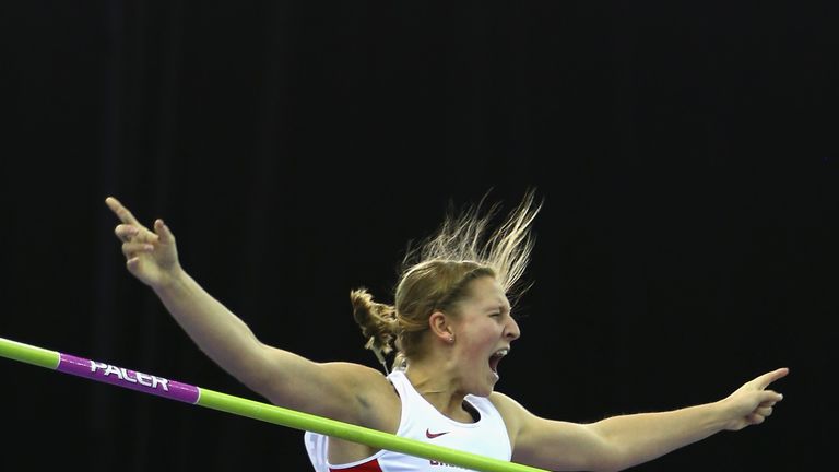 Holly Bradshaw is thrilled to be back competing again 