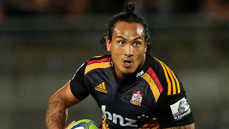 Hosea Gear in action for the Waikato Chiefs