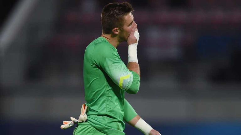 Jack Butland: England U21s skipper left dejected after European Championship exit