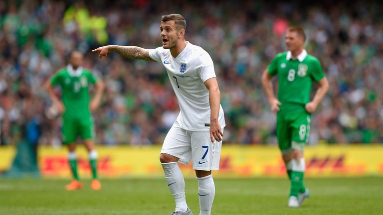 Jack Wilshire: Says England will take the positives from the draw in Dublin